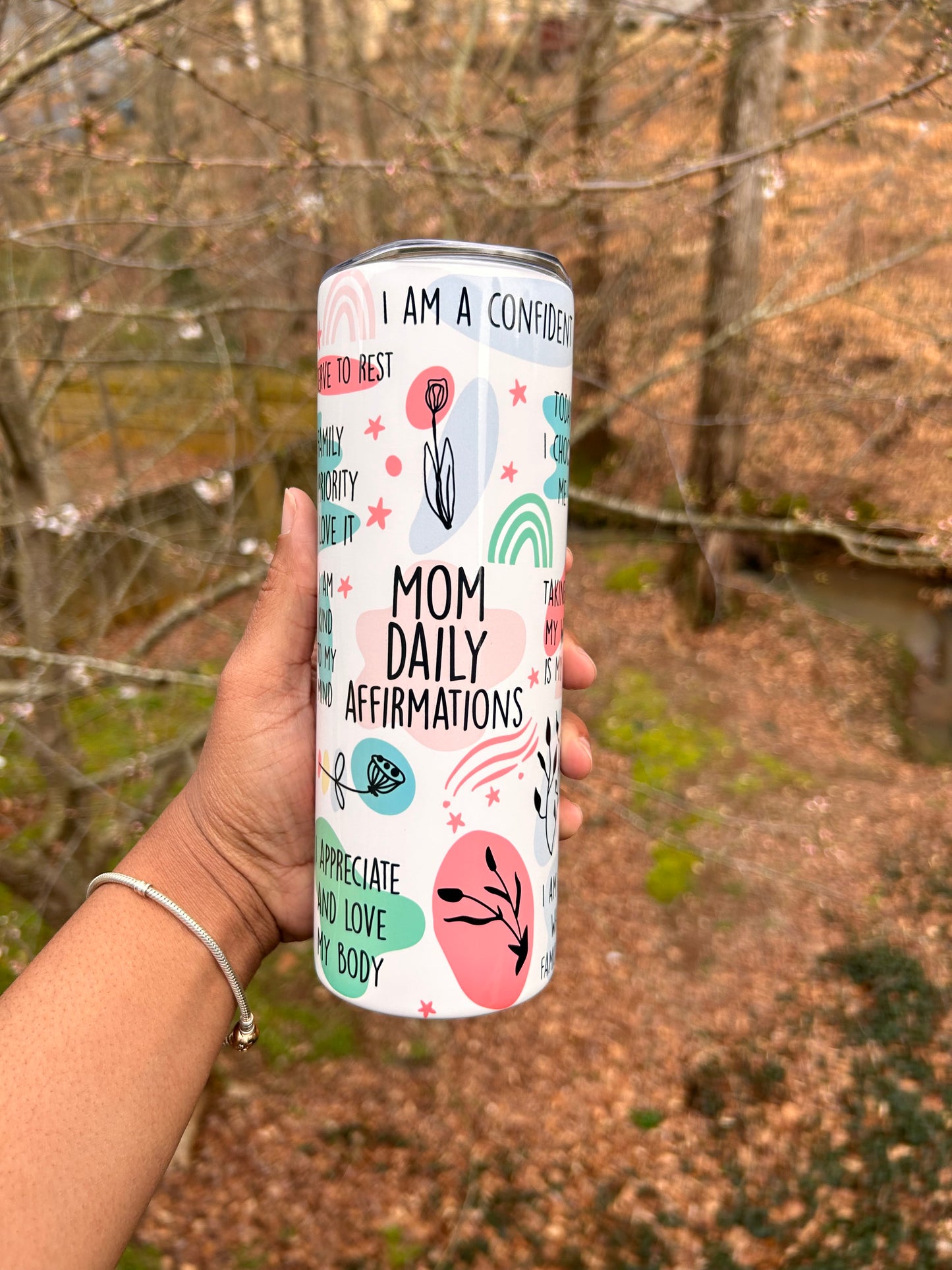 MOM Daily Affirmation 20oz Tumbler