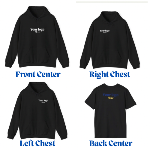 Unisex custom Logo Hoodie