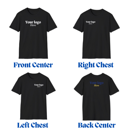 Unisex Heavy Cotton Custom Logo T-Shirt (S-XL)