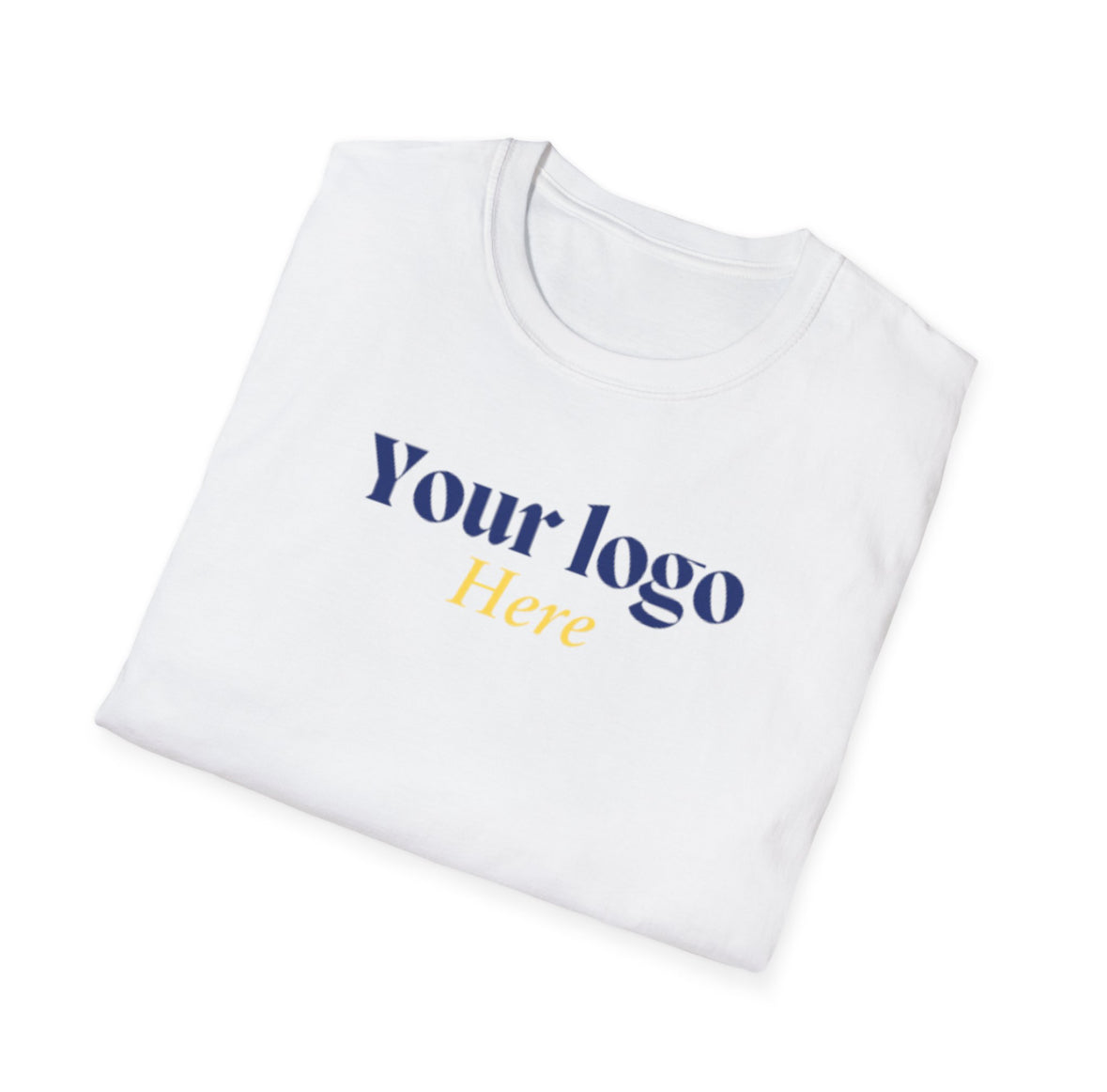 Unisex Heavy Cotton Custom Logo T-Shirt (S-XL)