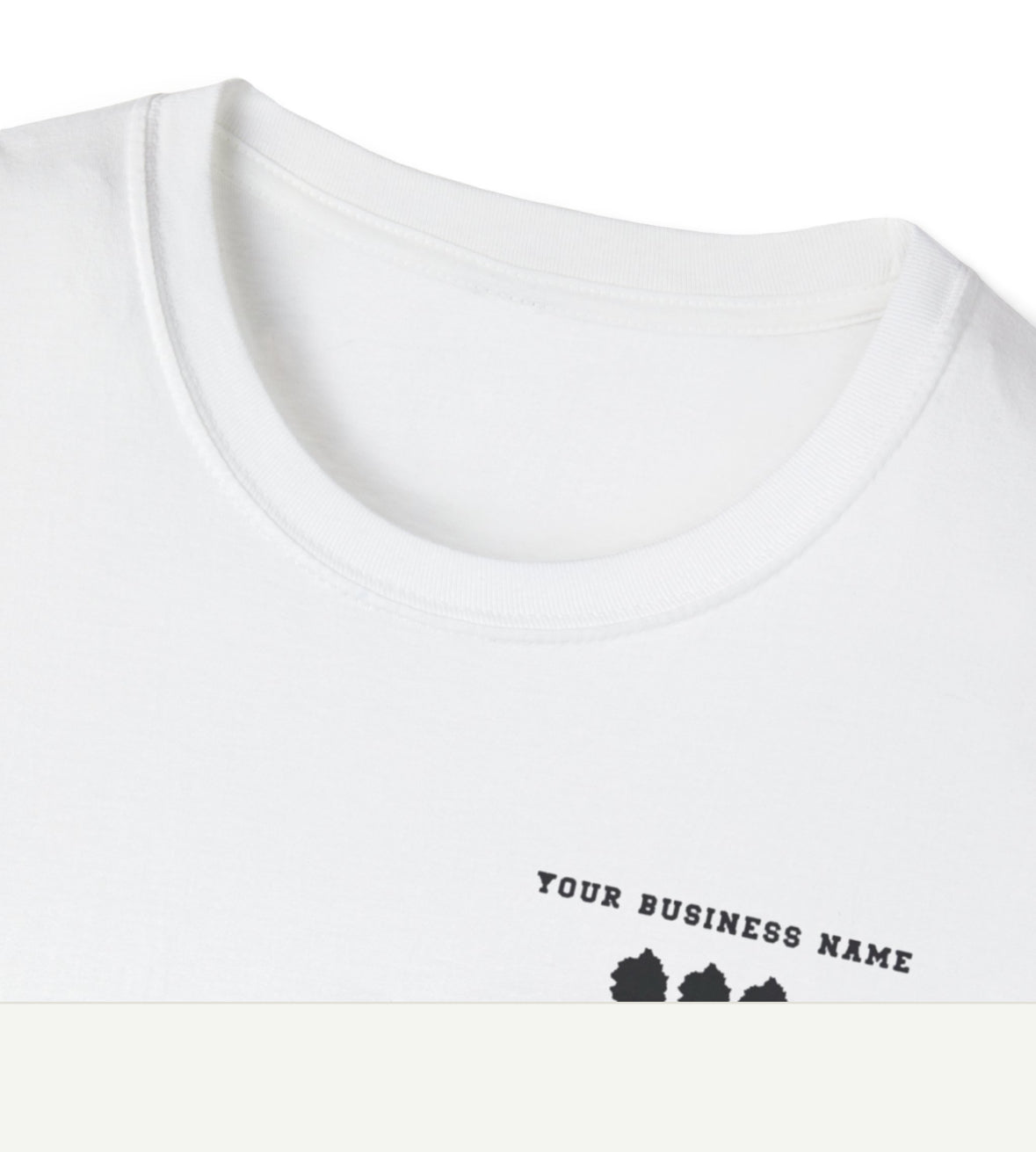 Landscaping Custom Business T-shirt Front Design Only